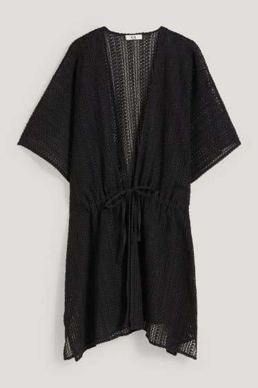 Dames - Kimono - zwart