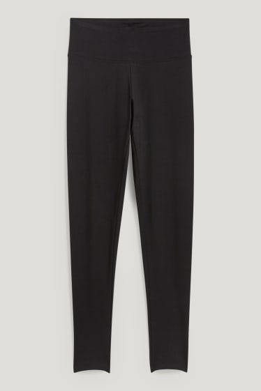 Clockhouse femme - CLOCKHOUSE - lot de 2 - leggings - noir