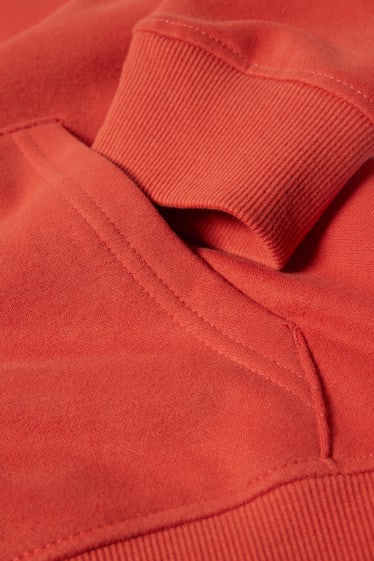 Bambini: - Felpa con cappuccio - genderless - arancio scuro