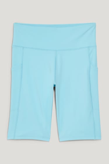 Mujer - Pantalón de ciclista - Compressive - azul claro