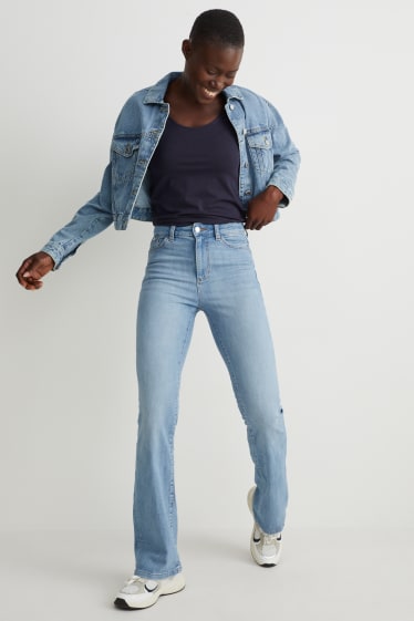 Femmes - T-shirt - bleu foncé