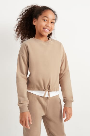 Bambine: - Felpa - beige