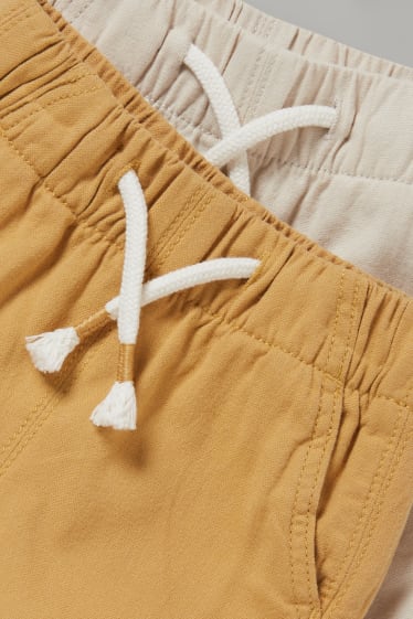 Baby Boys - Multipack 2 perechi - pantaloni scurți bebeluși - galben
