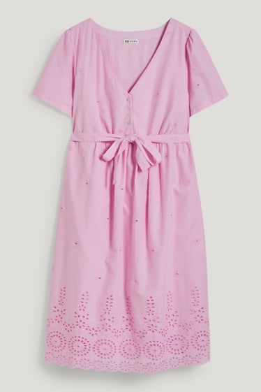 Femmes - Robe d’allaitement - violet clair