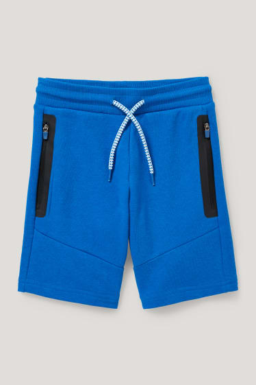 Toddler Boys - Sweatshorts - donkerblauw
