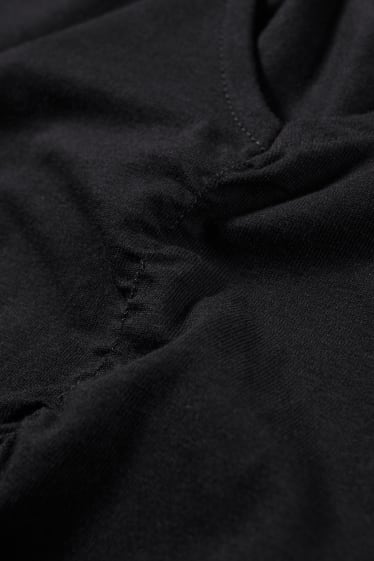 Femmes grandes tailles - CLOCKHOUSE - robe de coupe évasée - noir