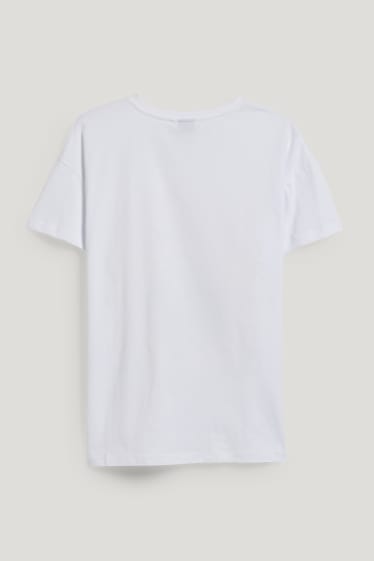Femei XL - CLOCKHOUSE - tricou - Sublime - alb