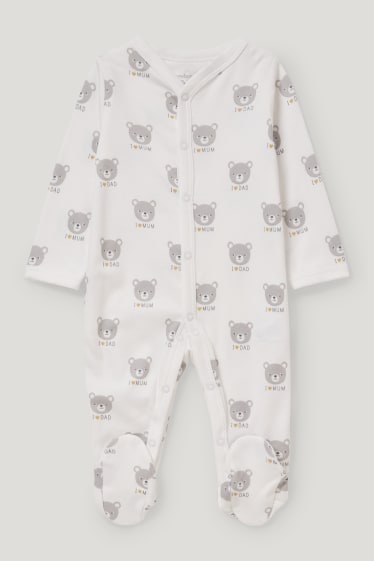 Baby Girls - Set nou-născuți - 3 piese - alb