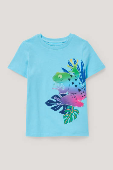 Toddler Boys - Kurzarmshirt - helltürkis
