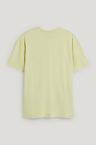 Hombre - Camiseta - amarillo