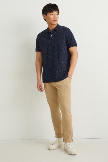 Herren - Poloshirt - dunkelblau