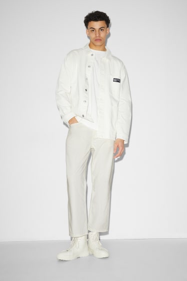 Clockhouse Boys - Crop Regular Jeans - cremeweiss