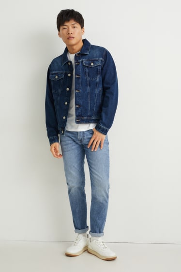 Herren - Jeansjacke - jeans-dunkelblau