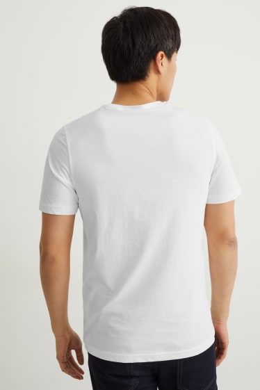 Hombre - Camiseta - blanco