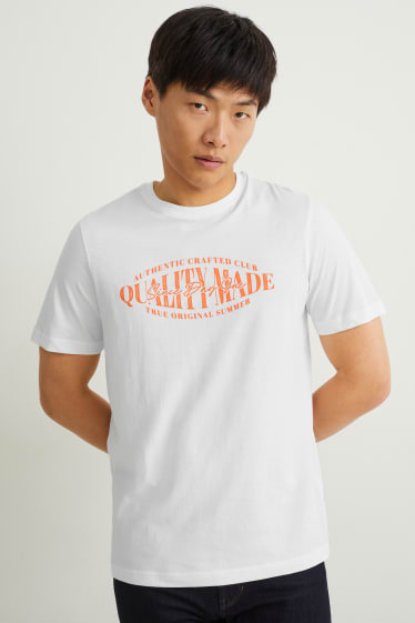 Hombre - Camiseta - blanco