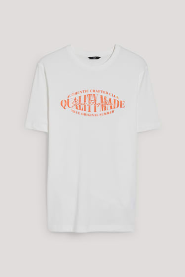 Hombre - Camiseta - blanco