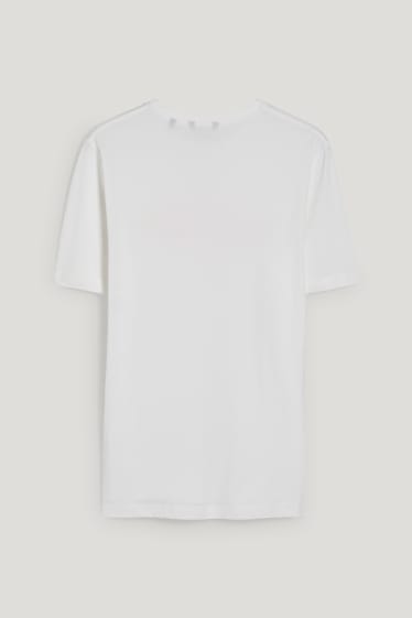 Hombre - Camiseta - blanco