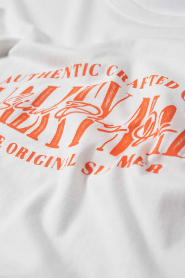 Hombre - Camiseta - blanco