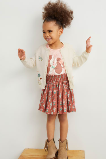 Toddler Girls - Cardigan tricotat - alb-crem