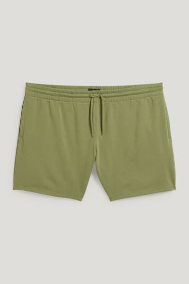 Hommes grandes tailles - Short en molleton - vert