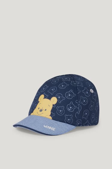 Baby Boys - Winnie the Pooh - cappellino neonati - blu scuro