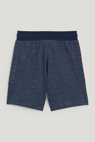 Toddler Boys - Sweat-Bermudas - dunkelblau-melange