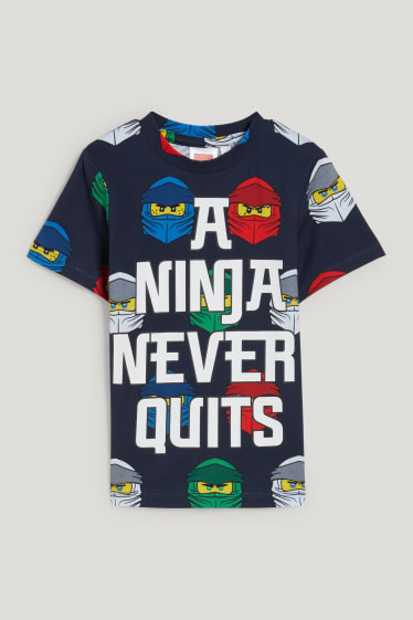 Toddler Boys - Lego Ninjago - T-shirt - donkerblauw