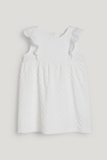 Bébé filles - Robe pour bébé - blanc