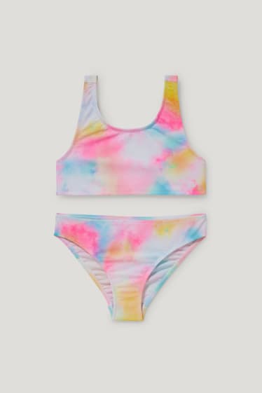 Toddler Girls - Bikini - LYCRA® XTRA LIFE™ - 2 pezzi - fantasia - rosa