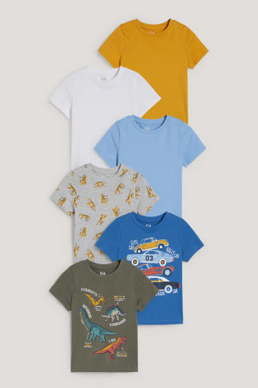 Toddler Boys - Multipack 6 buc. - tricou cu mânecă scurtă - verde