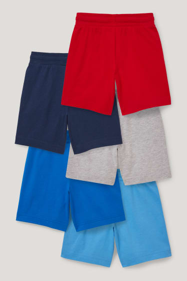 Toddler Boys - Set van 5 - Paw Patrol - shorts - donkerblauw