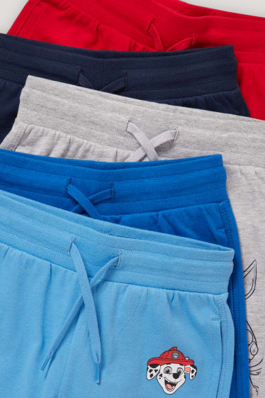 Toddler Boys - Multipack 5er - Paw Patrol - Shorts - dunkelblau