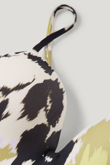 Femei - Top bikini - cupe triunghiulare - vătuit - LYCRA® XTRA LIFE™ - bej