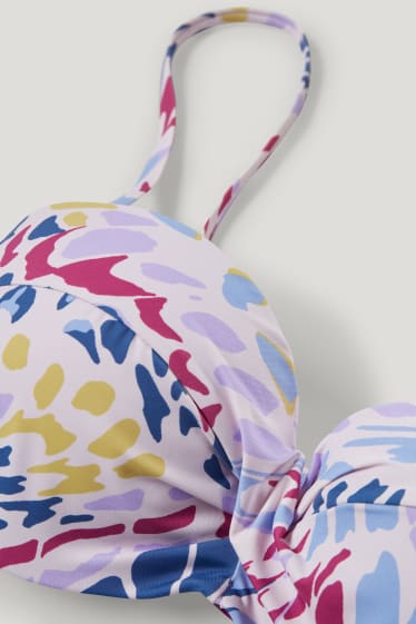 Dames - Bikinitop - bandeau - voorgevormd - LYCRA® XTRA LIFE™ - roze