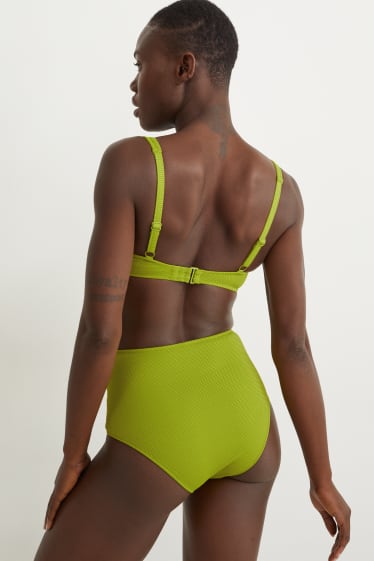 Femei - Top bikini - bustieră - vătuit - LYCRA® XTRA LIFE™ - verde