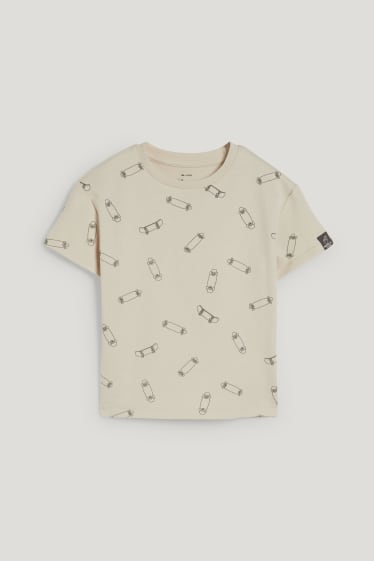 Toddler Boys - T-shirt - con motivi - beige chiaro