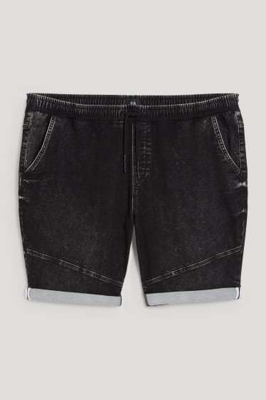 Clockhouse Boys - Jeans-Shorts - schwarz