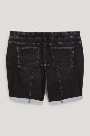 Clockhouse Boys - Jeans-Shorts - schwarz