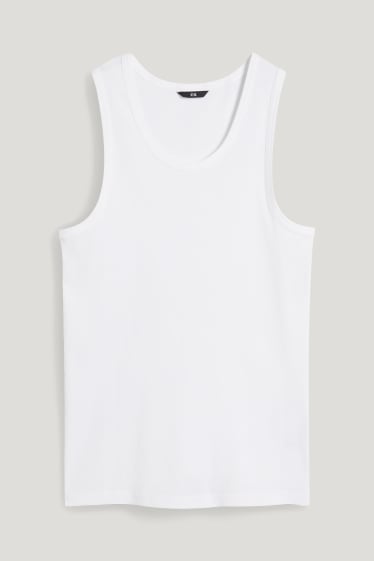Uomo - Canotta - bianco