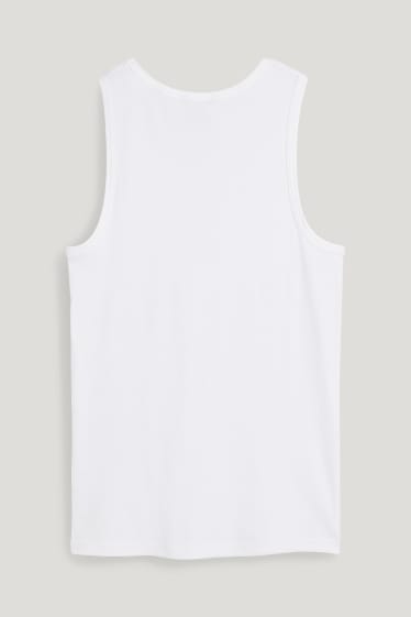 Uomo - Canotta - bianco