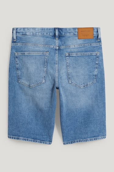Heren - Korte spijkerbroek - LYCRA® - jeanslichtblauw