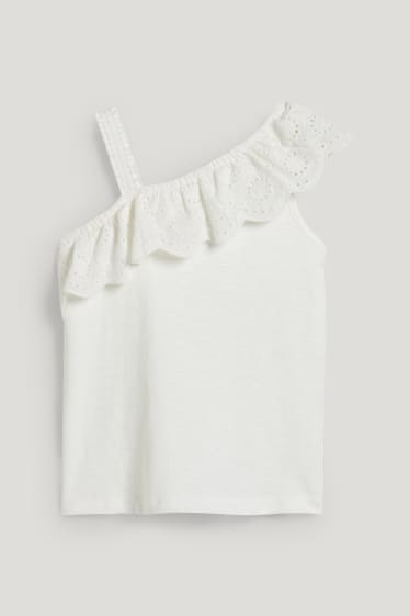 Toddler Girls - Top - bianco crema