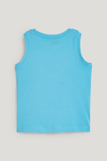 Toddler Boys - Sonic - vest top - light blue