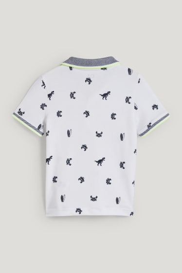 Nen petit - Polo - estampat - blanc