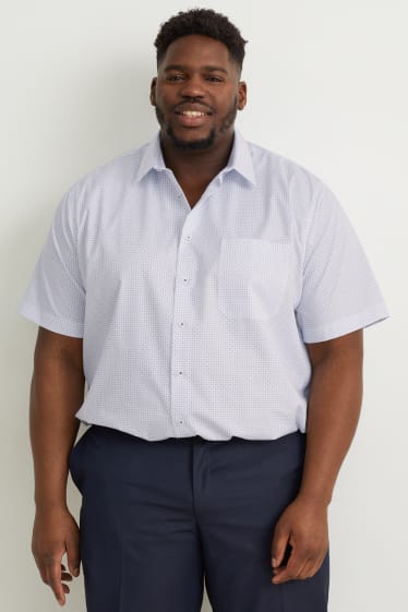 Hommes grandes tailles - Chemise - regular fit - col kent - bleu clair