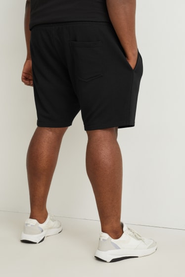 Uomo XL - Shorts di felpa - nero