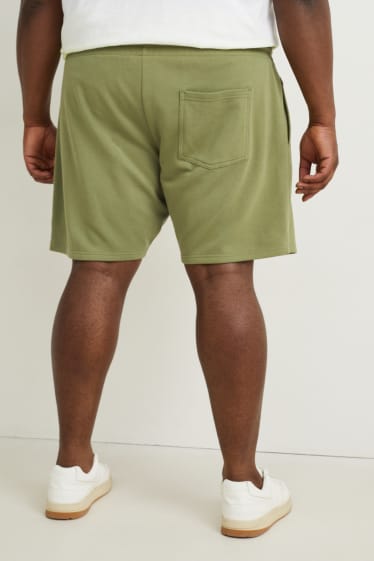 Hommes grandes tailles - Short en molleton - vert
