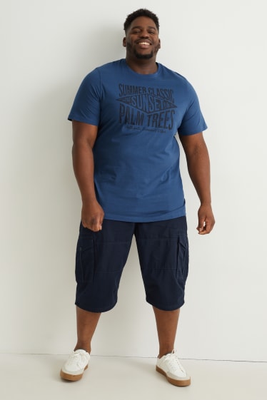 Home XL - Samarreta - blau fosc