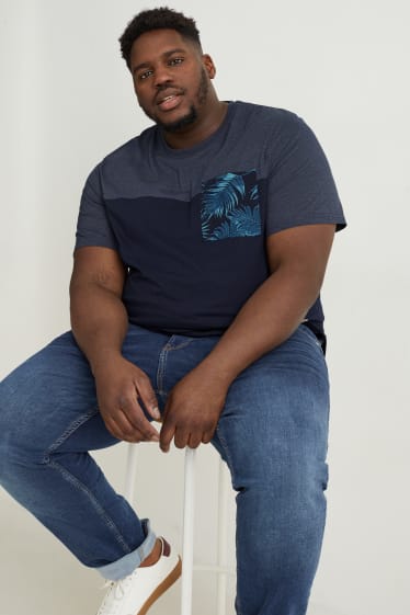 Uomo XL - T-shirt - blu scuro