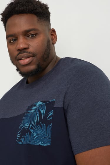 Uomo XL - T-shirt - blu scuro